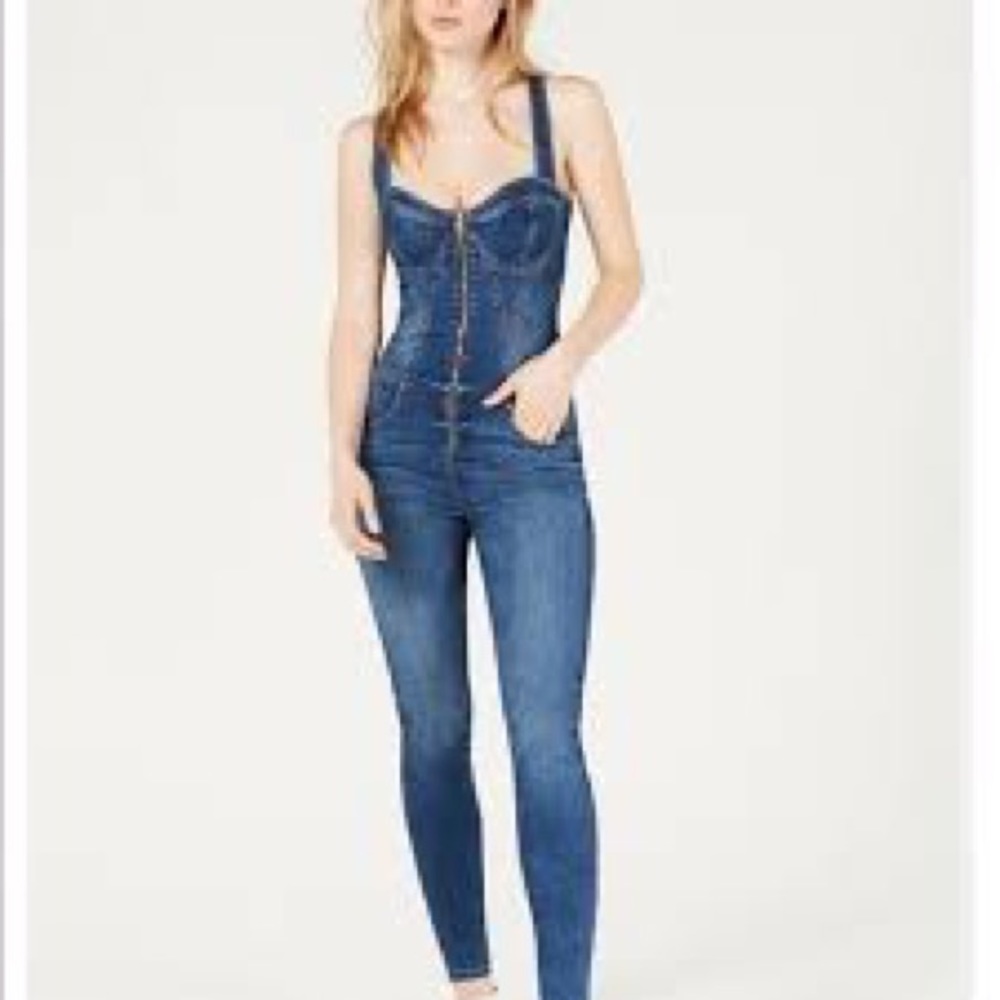 Guess denim jumpsuit